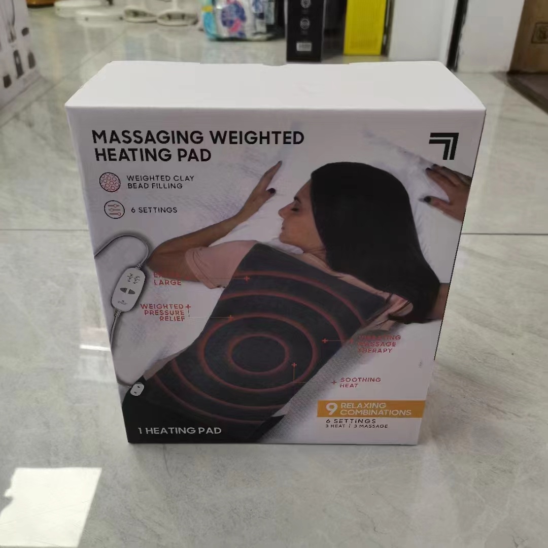 Heated therapeutic massage blanket Item Picture