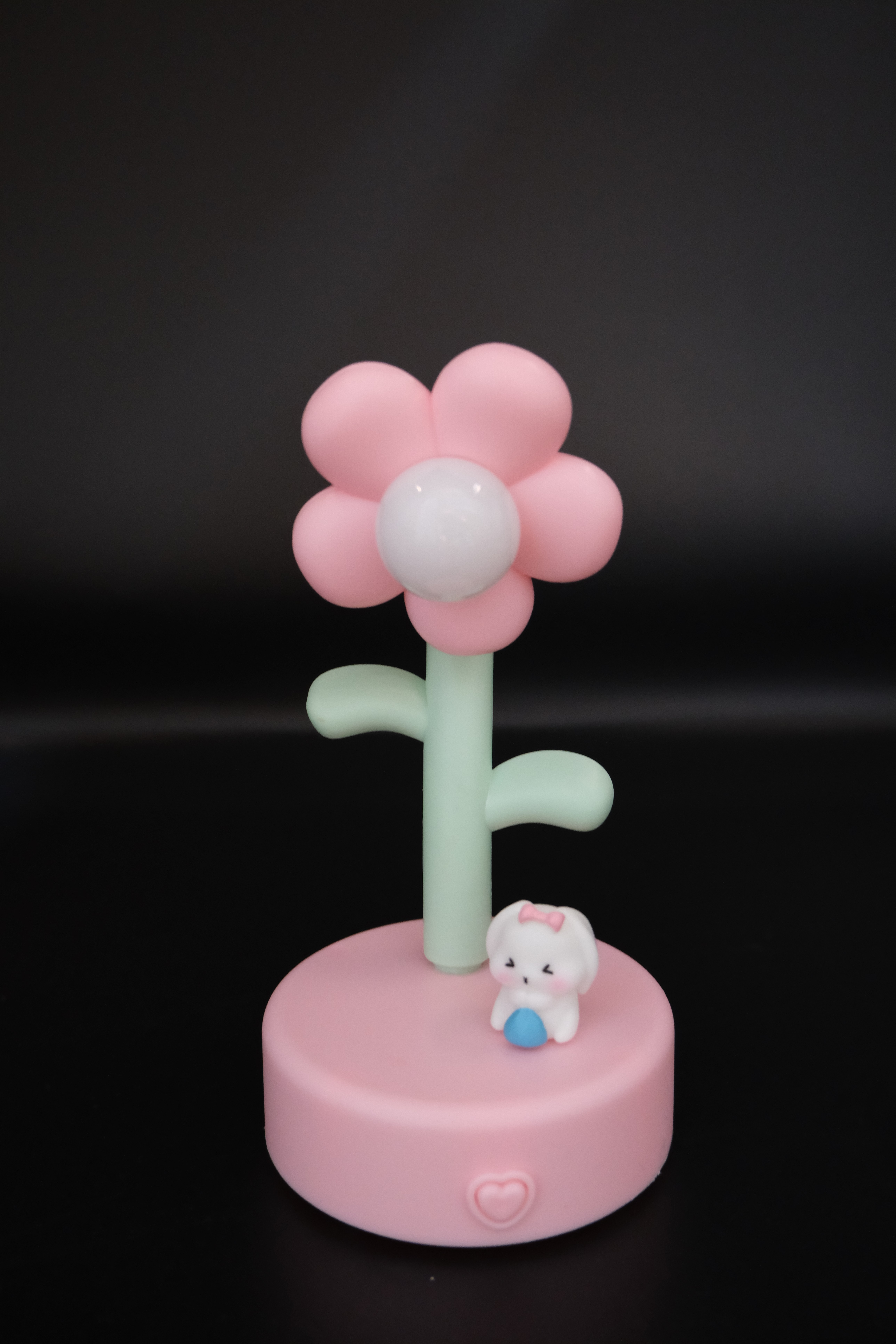 花朵形状小夜灯 粉色