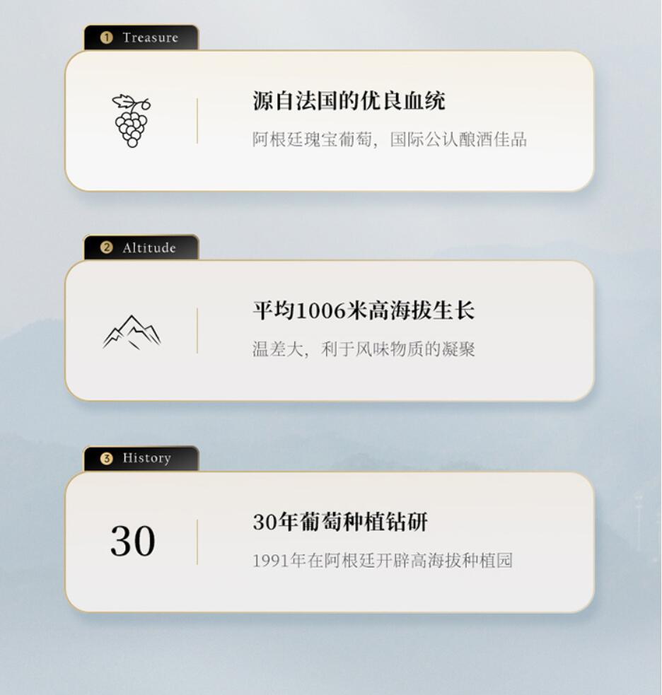 Wholesale free shipping of Argentine imported Andes 1006 Malbec Dry Red wine 750ml pic 4