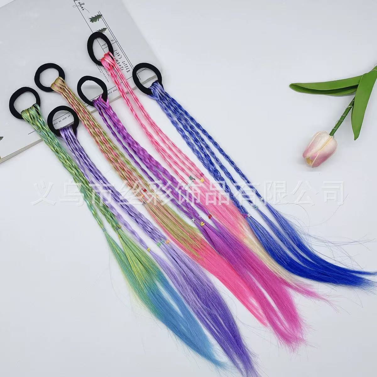 假发马尾棉花娃娃假发辫清洁护理用品家用个护装饰发饰配件多款任选产品图