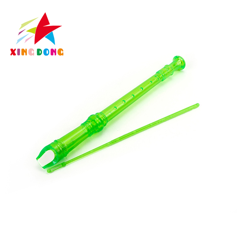 Children's toys, colorful transparent flutes, children's Musical Instruments, trumpets, flutes details Picture