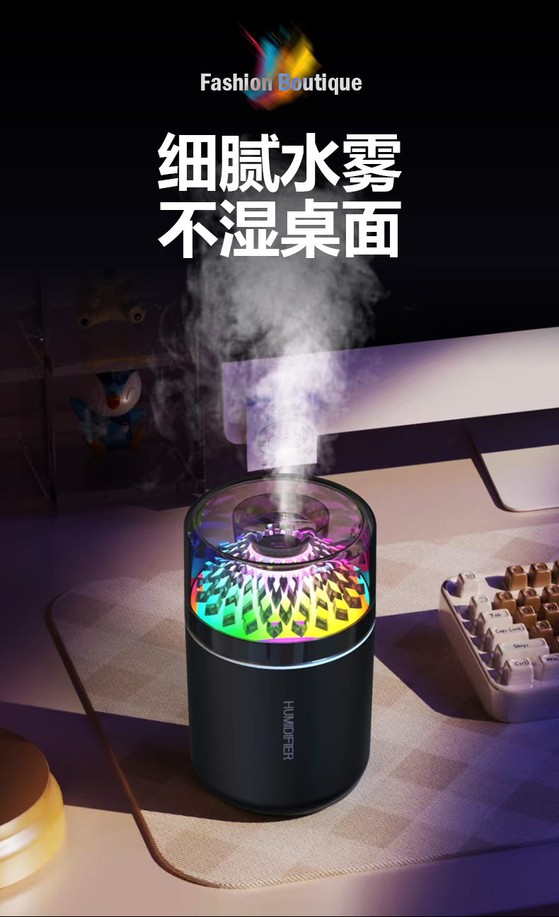 音彩加湿器，喷雾加湿器，车载加湿器（896-D16）详情3