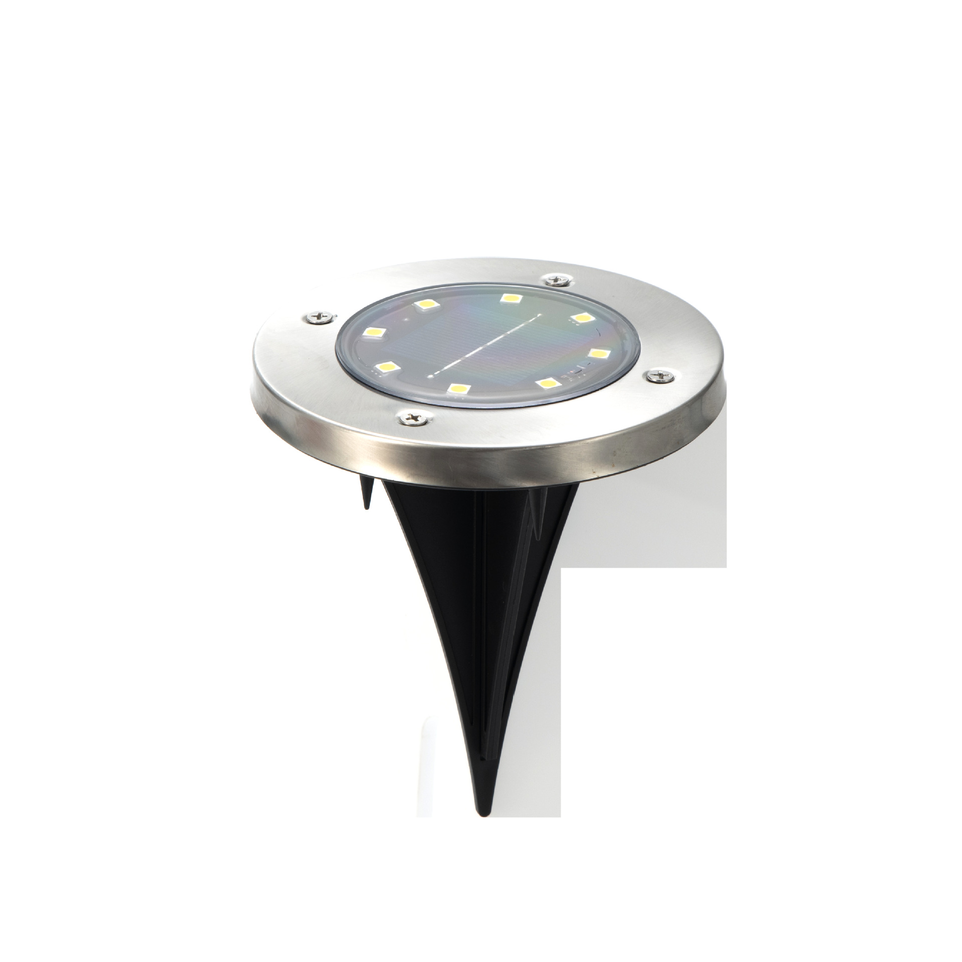 Solar-powered ground lamps, outdoor courtyard sensor corner lamps, outdoor garden atmosphere solar-powered ground plug-in lamps Item Picture