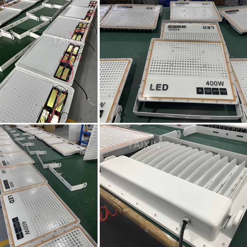 New led thin floodlight 500W600W high-brightness white Fumei outdoor waterproof advertising light tunnel projection light details Picture