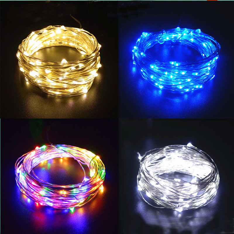 led solar copper wire light, 8-function outdoor light, garden light, stall light, camping waterproof decorative color light Application Scenario