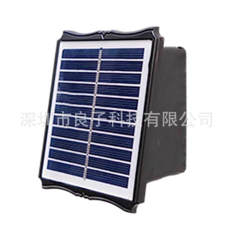 Solar-powered outdoor wall-washing lights, fence lights, waterproof balcony ambient spotlights, garden arrangement courtyard lights, decorative wall lights Application Scenario