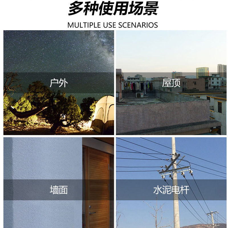 Solar outdoor lights, household balcony waterproof lighting lamps, outdoor human body sensor lights, yard wall lights, courtyard lights Application Scenario