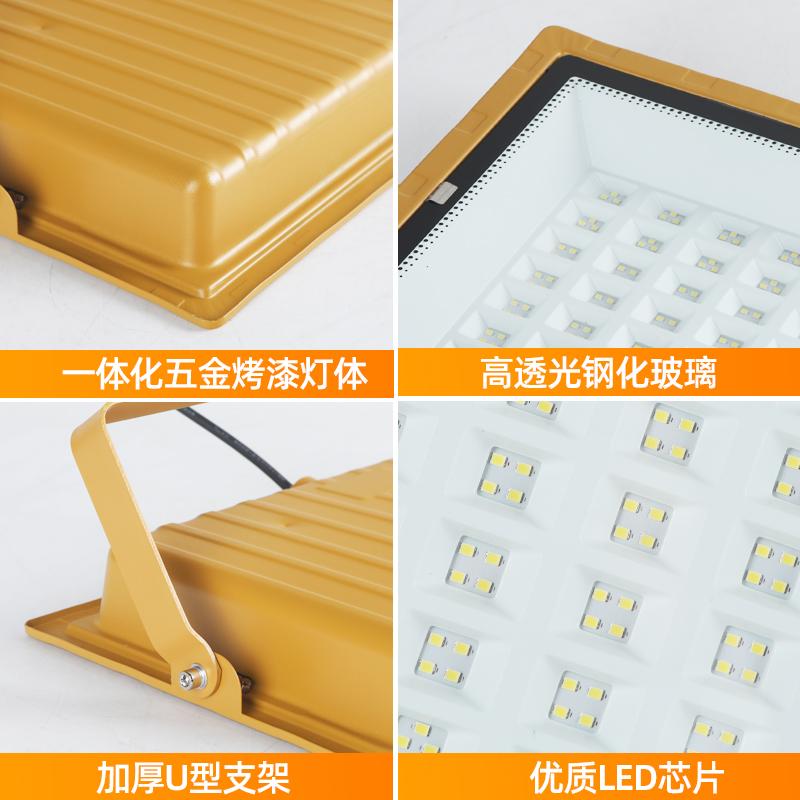 √led explosion-proof lights for warehouses, workshops, chemical plants, gas stations, waterproof and explosion-proof floodlights, outdoor lighting searchlights Application Scenario