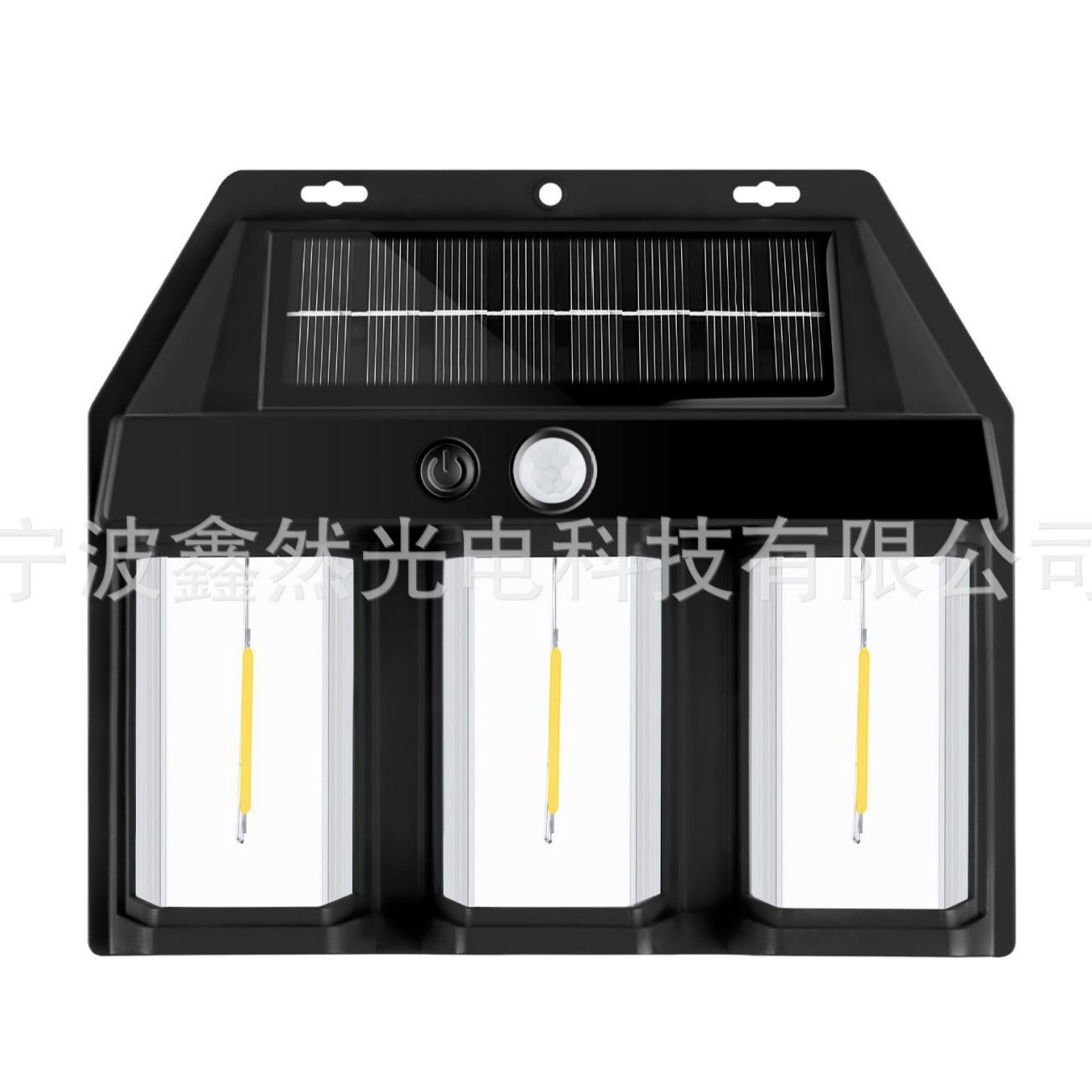 led outdoor solar wall lamps, outdoor waterproof tungsten filament lamps, sensor garden lamps, garden villa night lights Specification drawing