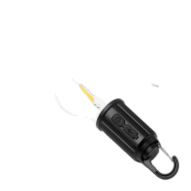 2025 New wireless camping lamp for the wild, tent bulb, solar charging, street vending, home outdoor use, factory hanging Item Picture