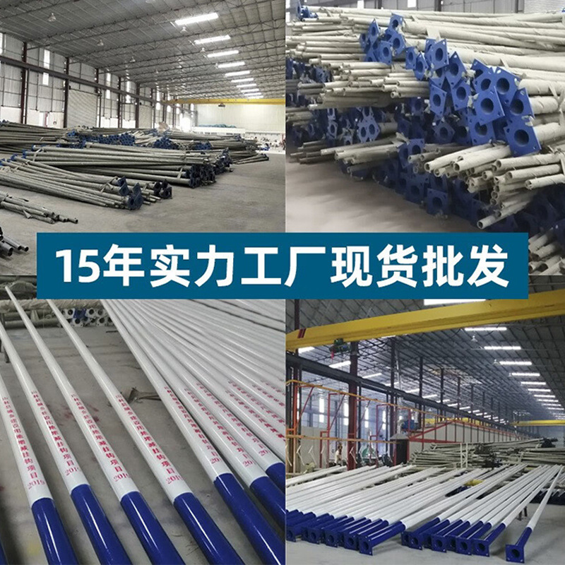 LED city power double-arm street lamps, high and low arm double-head street lamps, 8m, 10m, 12m road lighting street lamp pole manufacturers Application Scenario