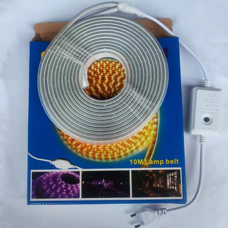 LED220V2835 six-color variable light and color-changing outdoor light strip set manufacturer direct supply for cross-border Application Scenario
