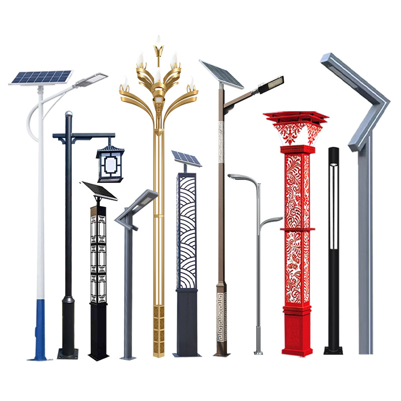 Outdoor lights, landscape lights, courtyard lights, municipal street lights, waterproof retro lights, outdoor European-style community street lights, villa high poles Application Scenario