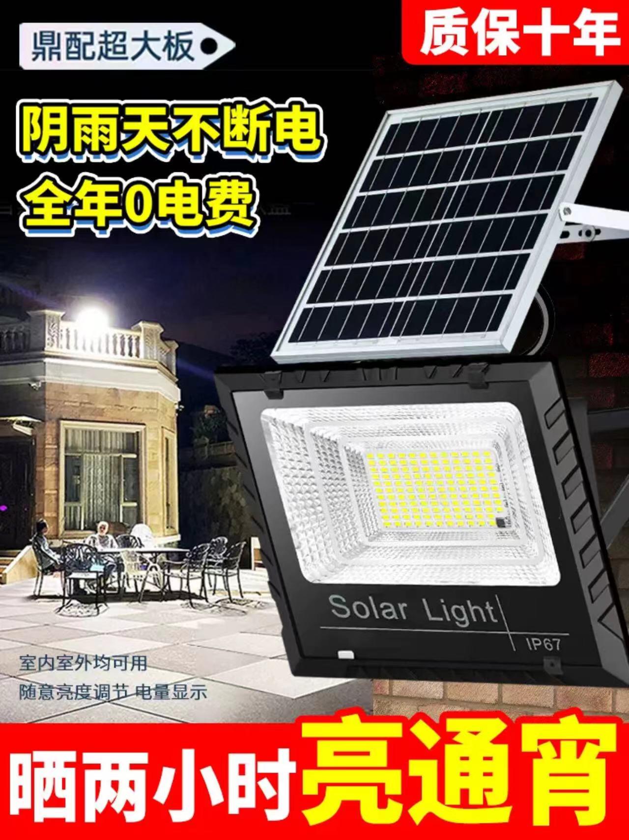 ✅2025 new solar garden lamp, outdoor lamp, household and rural street lamp, new type of lighting, outdoor waterproof led lamp details Picture