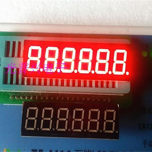 Factory direct supply of 0.36-inch 6-digit red high-brightness LED digital tubes, 3661AS common cathode, 3661BS common anode details Picture