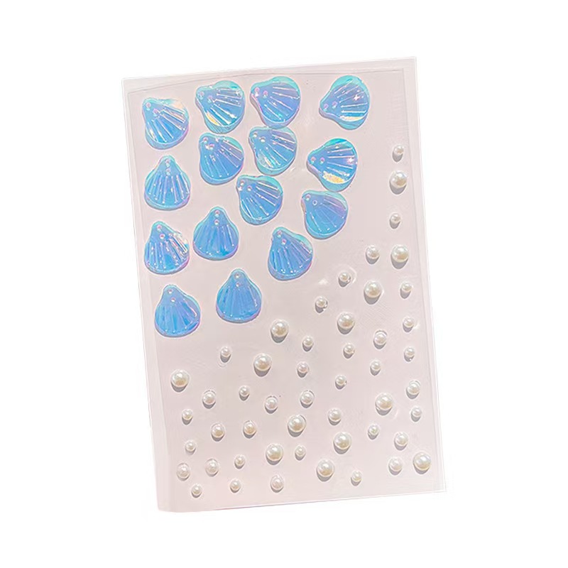 脸贴钻贴舞台表演眼妆水钻贴 女童公主闪闪脸颊贴面妆贴脸贴装饰 详情3