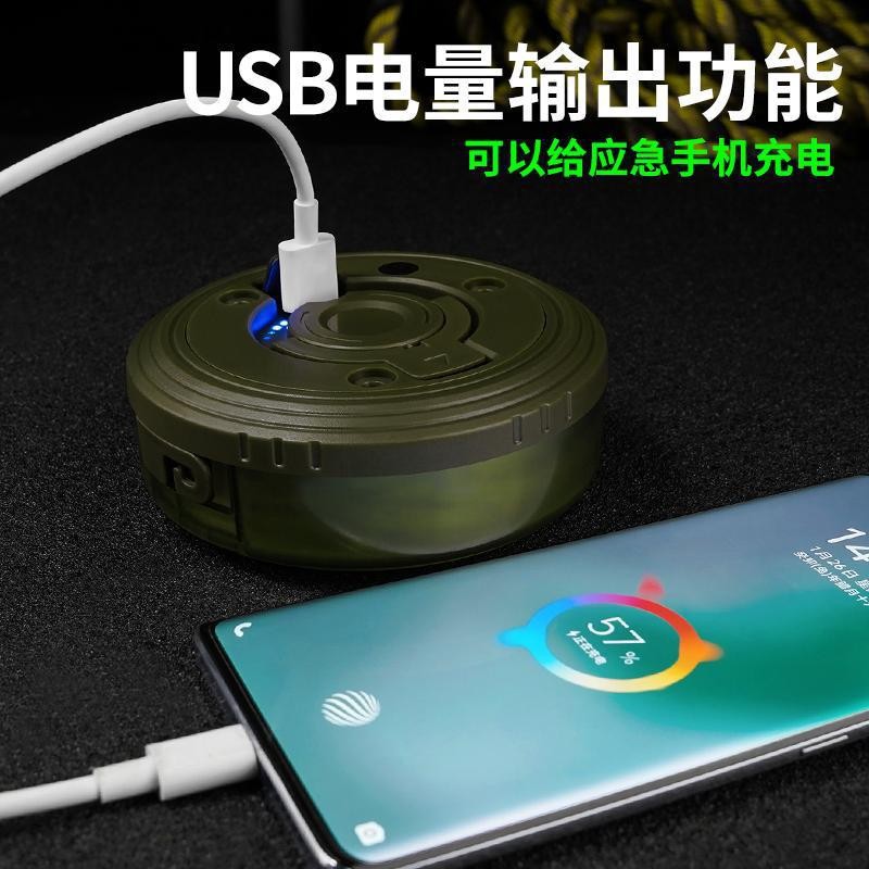 Outdoor camping light string, USB charging, LED color light, waterproof, courtyard festival atmosphere light, street stall popular night light Application Scenario