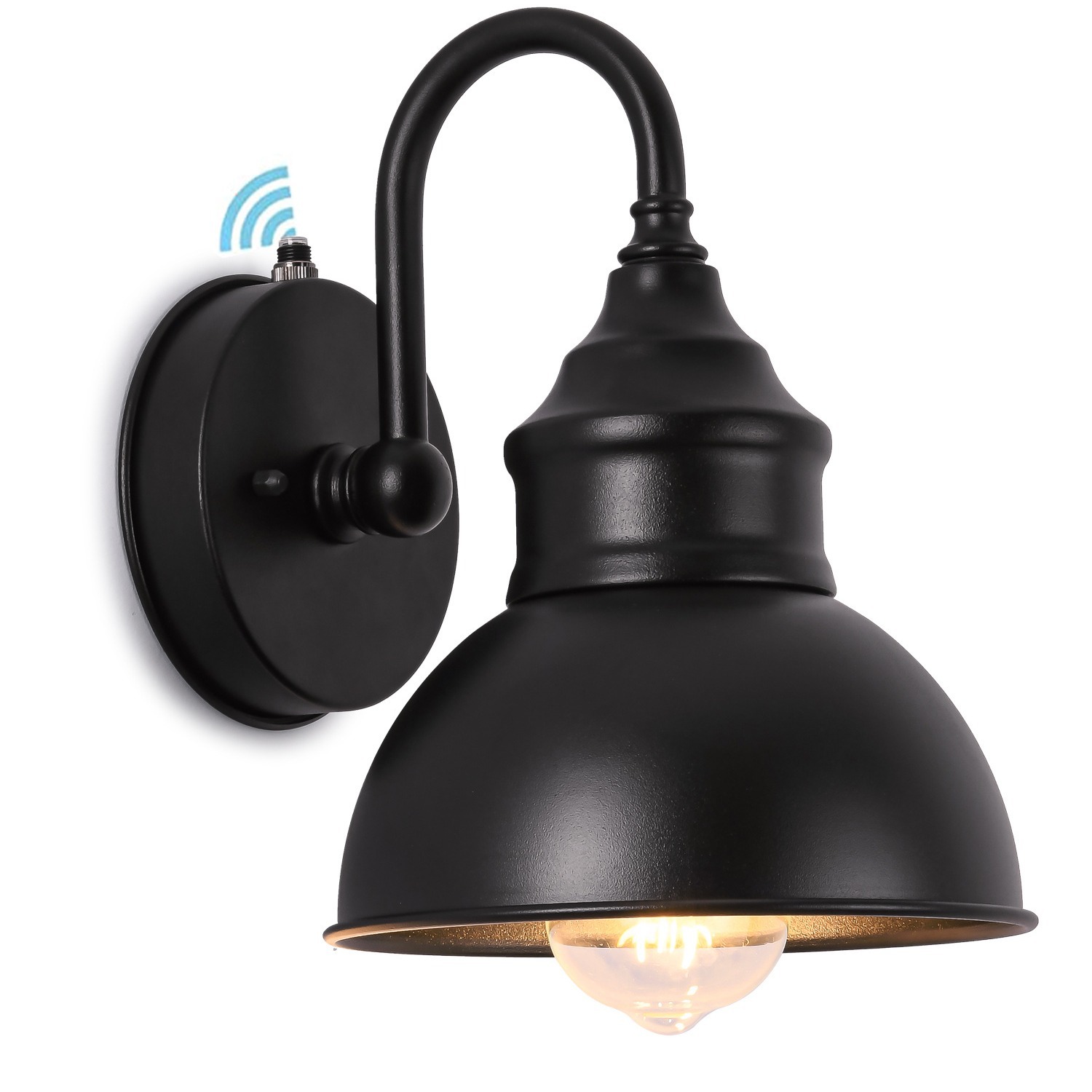 Cross-border exclusive supply of simple outdoor wall lamps, courtyard waterproof lighting fixtures for porches, communities and villas. Factory direct sales Item Picture