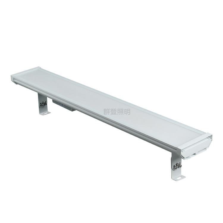 Anti-glare led long strip tunnel flat panel light, diffuse reflection linear municipal subway lighting lamp from the original manufacturer Item Picture