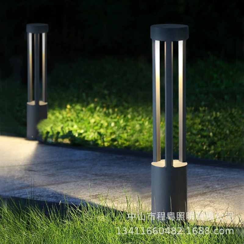 LED outdoor lawn lights, courtyard landscape lights, simple garden, community park, courtyard and other green grassland landscape lights Specification drawing