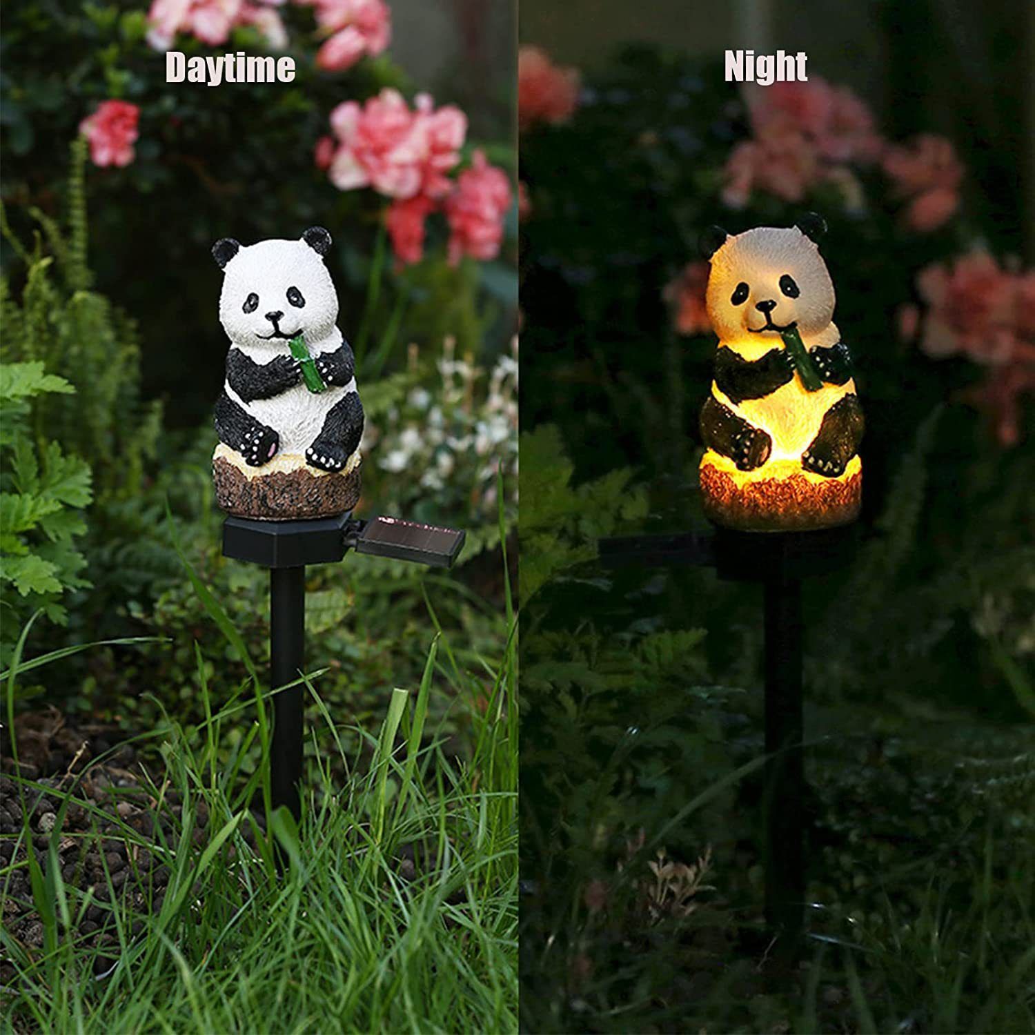 Solar owl resin lamps, animal resin lamps, courtyard lawn lamps, garden decorative lamps, landscape night lights Specification drawing