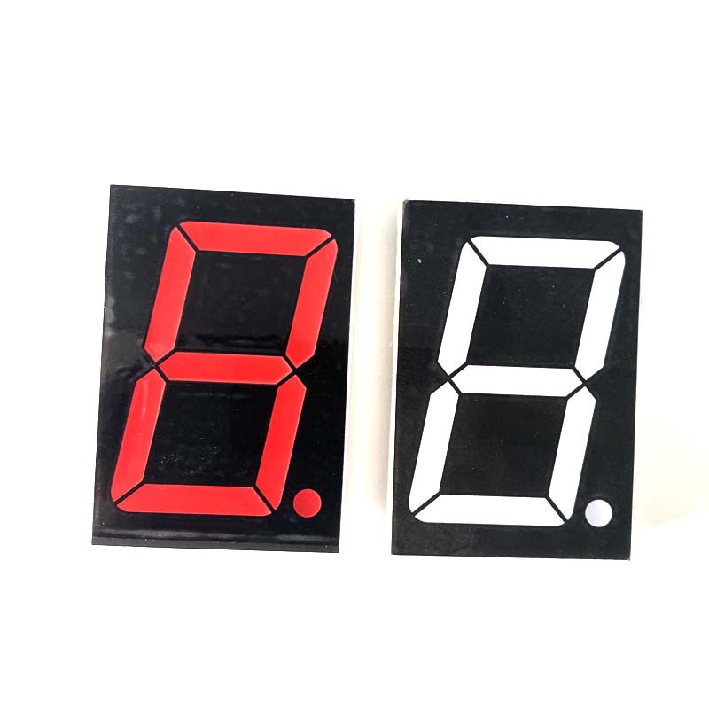 2.3-inch led digital screen, single-digit digital tube, red light 23101, common cathode and common anode, voltage 3.6V/5.4V/7 Application Scenario