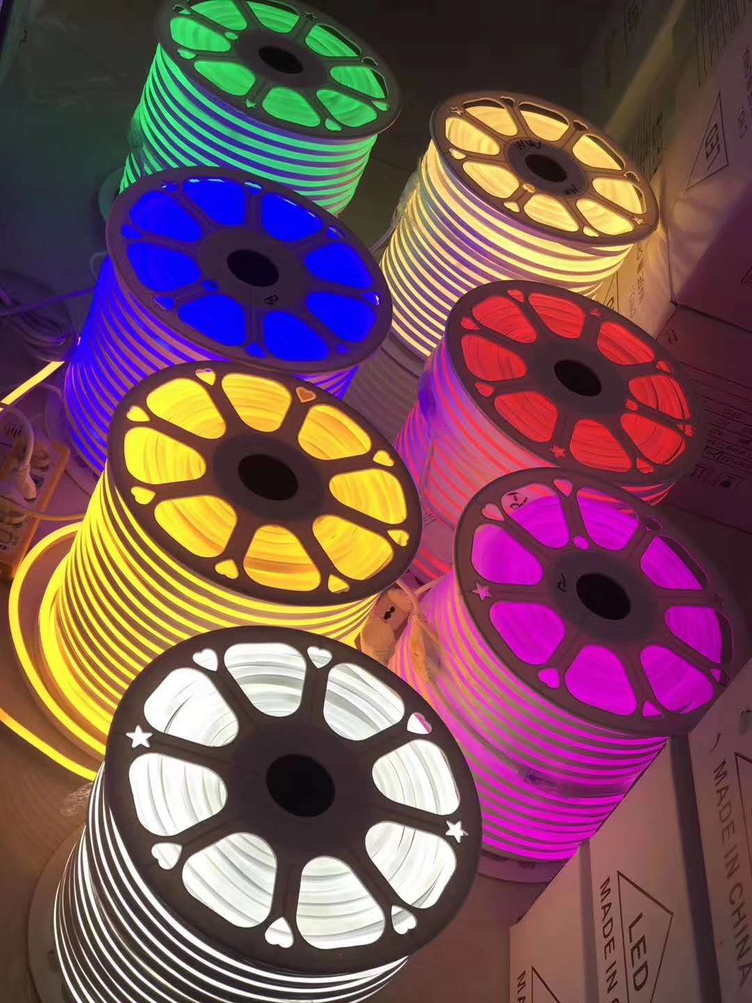 12vled6mmx12mm neon low-voltage high-brightness outdoor signboard shaped light strip manufacturer wholesale large quantity in stock full figure