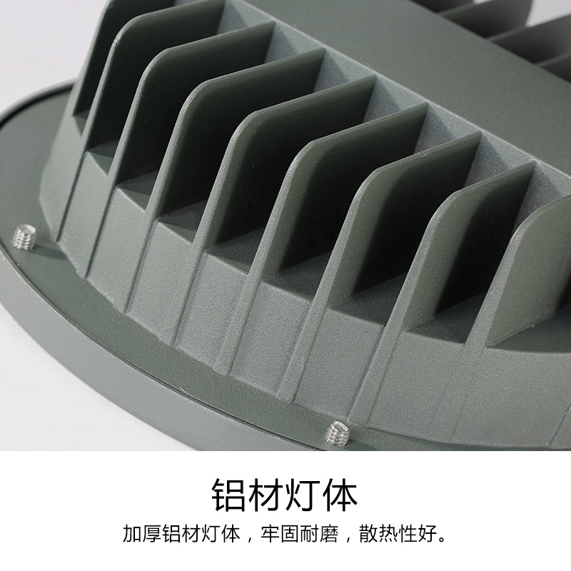 Tree lighting, outdoor waterproof landscape lighting, spotlights, ground-penetrating lights, tree lighting, lawn lights, simple villa exterior wall lights, colorful Specification drawing