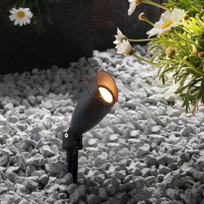 Outdoor waterproof villa landscape spotlights, lawn and flower bed tree lighting, led ultra-bright spotlights full figure