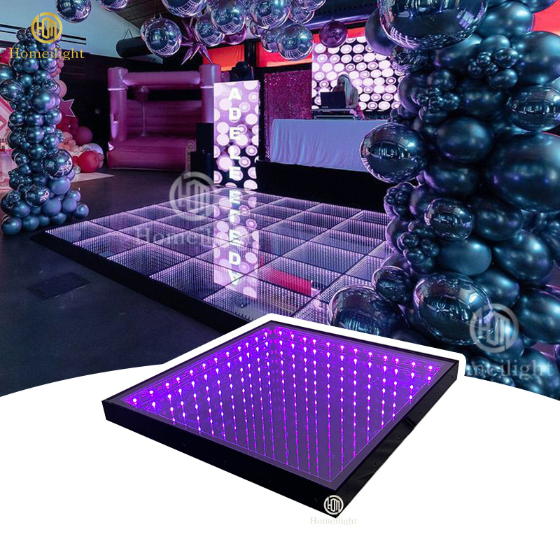50x50cm 3D abyss floor tiles, 10mm tempered glass, can be controlled by mobile phone details Picture