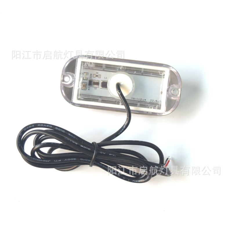 Boat light, yacht light, 27LED underwater light, 10-30V waterproof, 42LED high-brightness stainless steel Marine underwater light details Picture