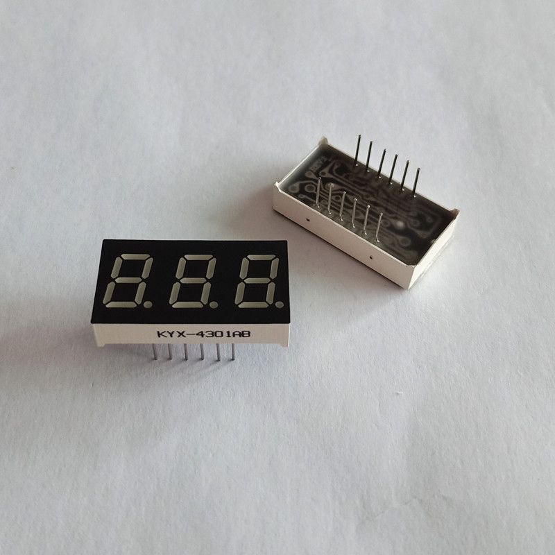 0.4-inch 3-digit blue light digital tube KYX-4301AB/KYX-4301BB. Blue light digital tube 0.4 inches Application Scenario
