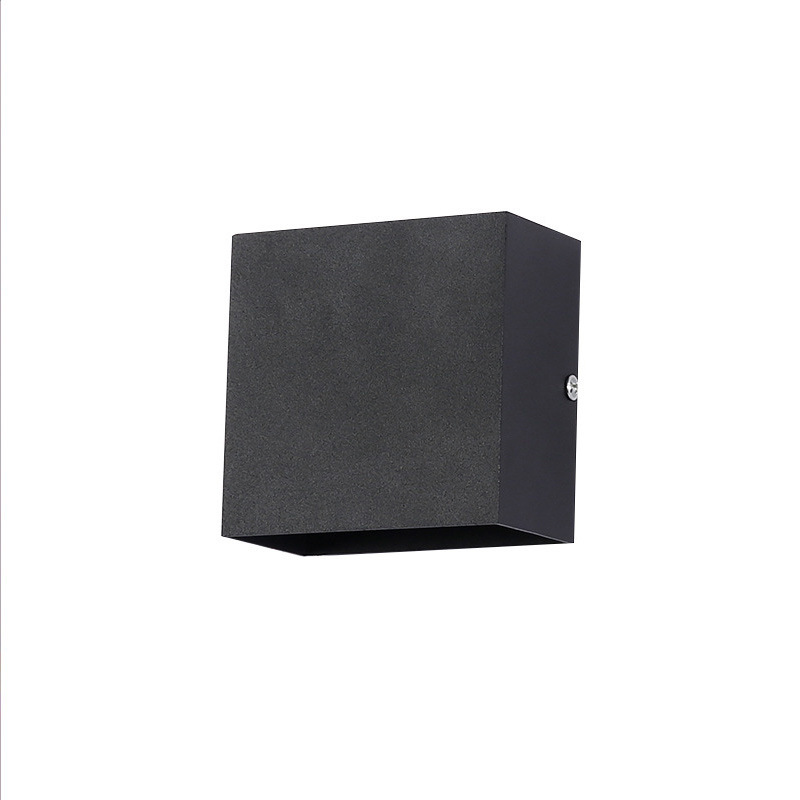 6W, 12w aluminum outdoor LED wall lamps, waterproof wall lamps, indoor corridor lights, white and black, BD74, BD86 Item Picture