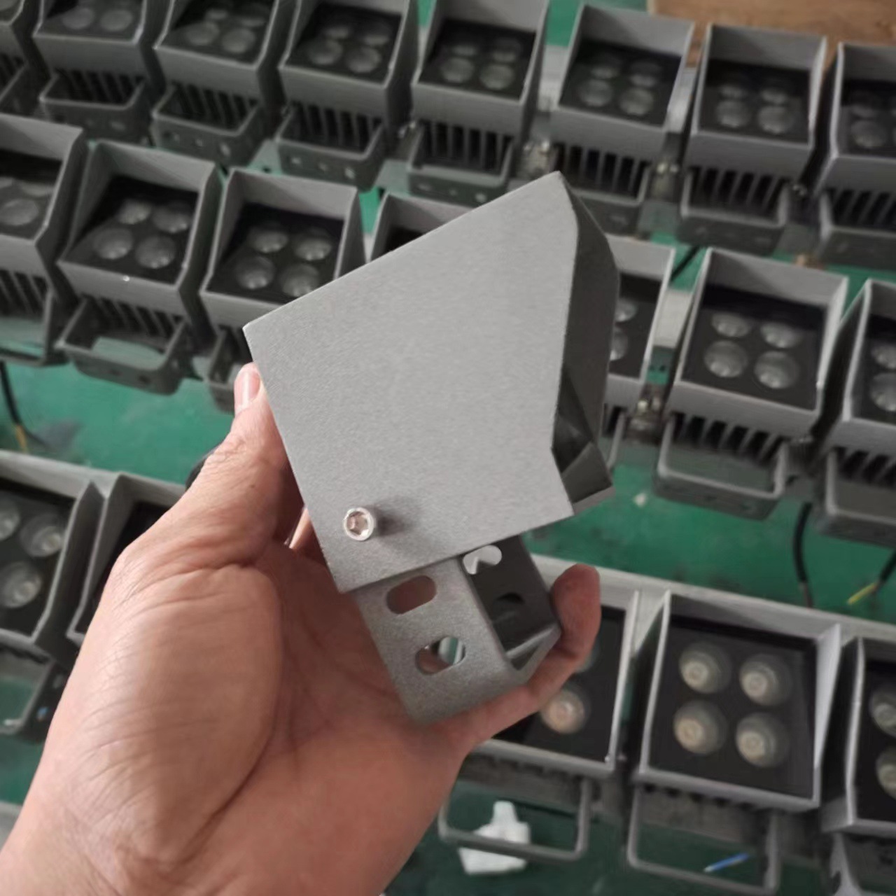 1W, 3W, 4W, 6W square small spotlights, outdoor waterproof floodlights, lawn ground-penetrating tree lights, engineering square corrugated lights Application Scenario