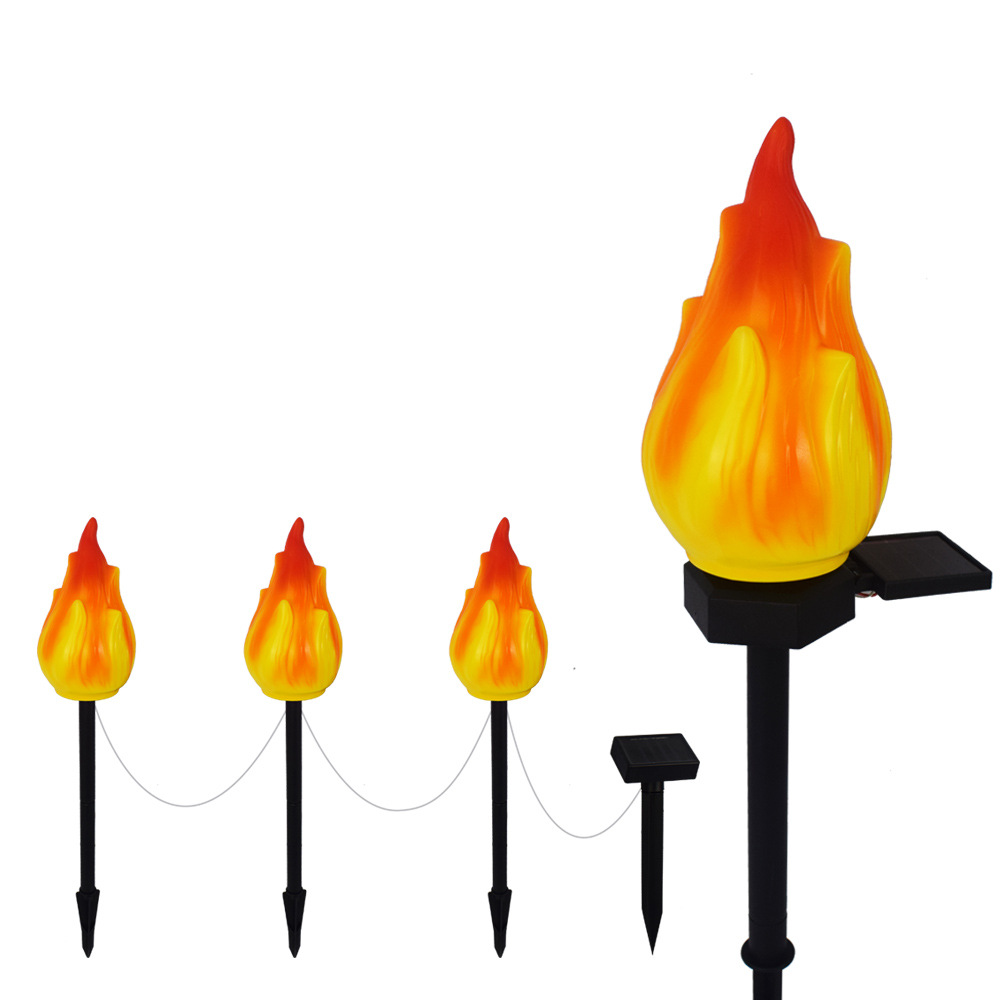 Solar-powered outdoor garden lamps, plastic animal model simulation ground inserts, camping park home decoration landscape lamps Item Picture