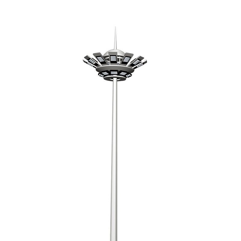 Factory direct supply of 15-meter and 20-meter stadium lift-type LED high mast lights, outdoor sports field and square high mast lights wholesale Item Picture