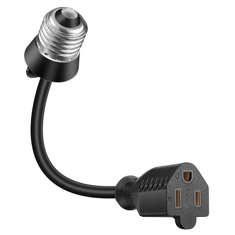 E26TO5-15R lamp cap adapter to US and Japanese standard socket E27 American standard lamp cap adapter 6 lamp socket adapter to US standard socket full figure