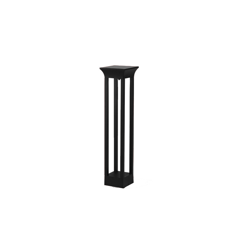 Outdoor waterproof circular LED lawn lights, community garden, villa courtyard, park landscape lights, solar lawn lights Item Picture