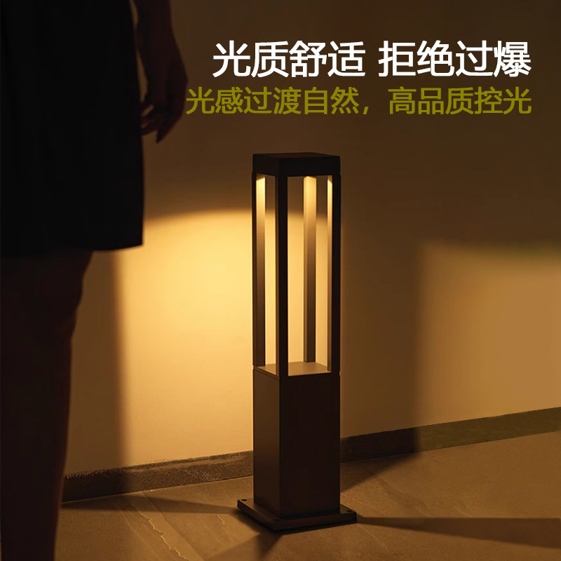 Wholesale of municipal power outdoor lighting lawn lights, simple lawn lights, led lawn lights, courtyard landscape, waterproof outdoor types details Picture