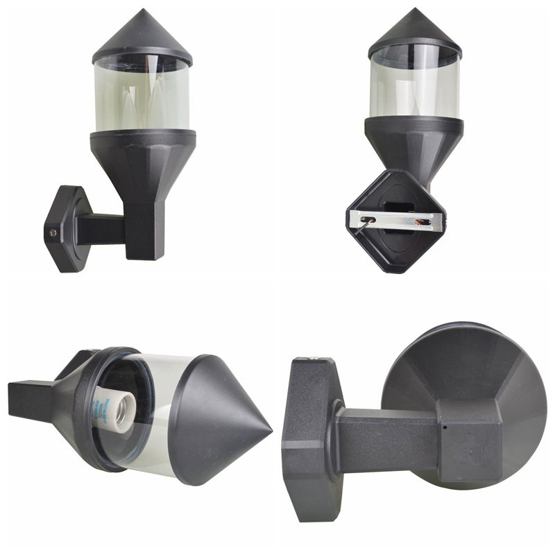 led single-head wall lamp E27 vintage wall lamp up and down light Outdoor waterproof wall lamp Specification drawing