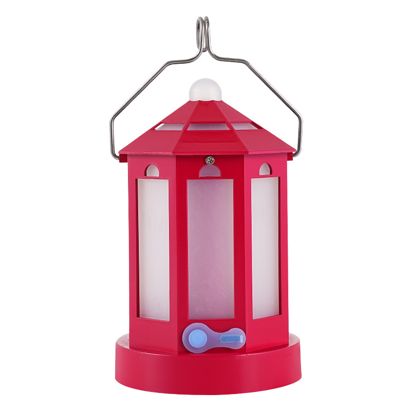 Camping lamp, outdoor charging, retro horse lamp, campsite camping atmosphere, kerosene portable tent lamp decoration Item Picture