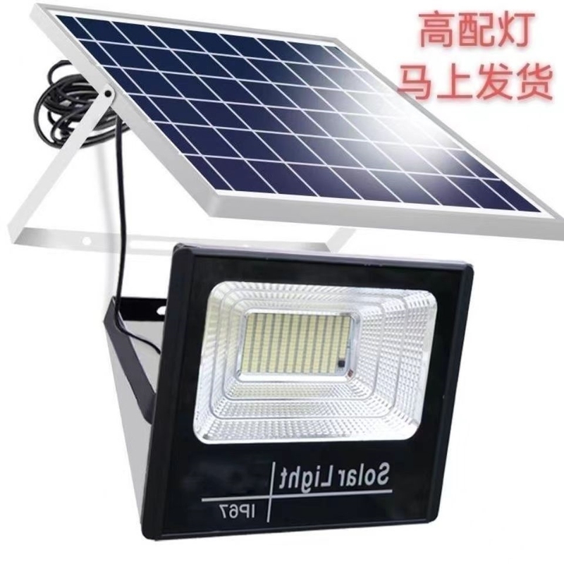 ✅2025 new solar floodlight, LED outdoor light, household garden light, new rural ultra-bright waterproof street light full figure