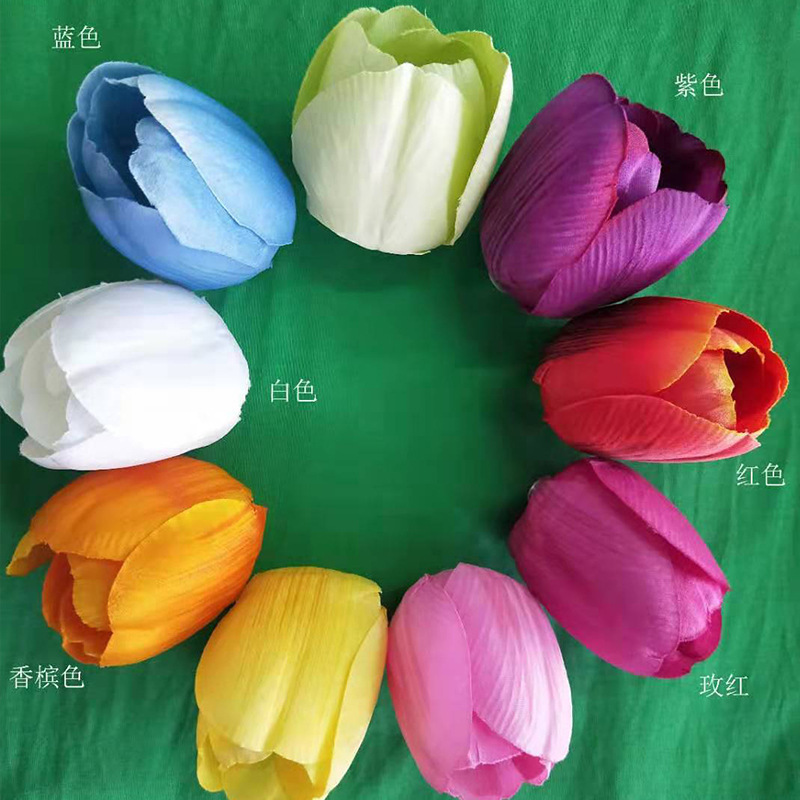 led simulation ground flower arrangement lights, rose, tulip, lawn luminous plant ground flower arrangement lights, outdoor lighting landscape lights Application Scenario