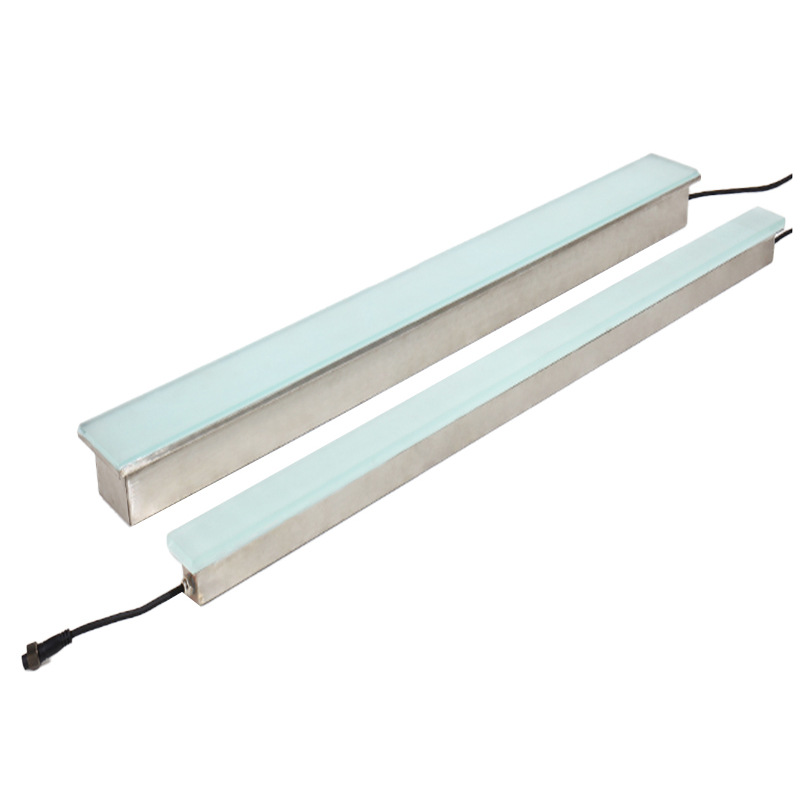 Original manufacturer's long strip floor tile light, park square floor light, 1-meter strip luminous floor tile light, waterproof Item Picture