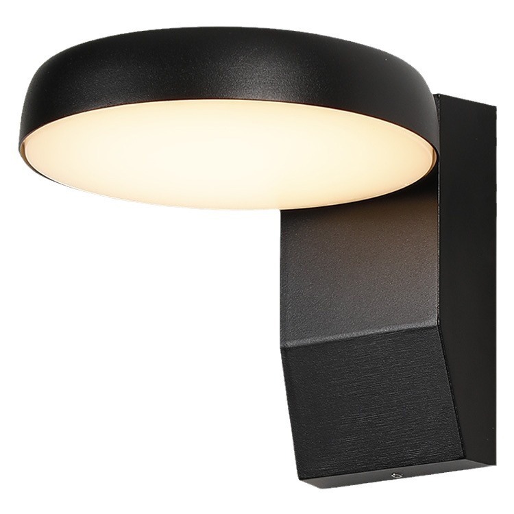 Outdoor waterproof wall lamps, simple courtyard lamps, community courtyard corridors, human sensor lamps, balconies, staircases, modern villas Item Picture