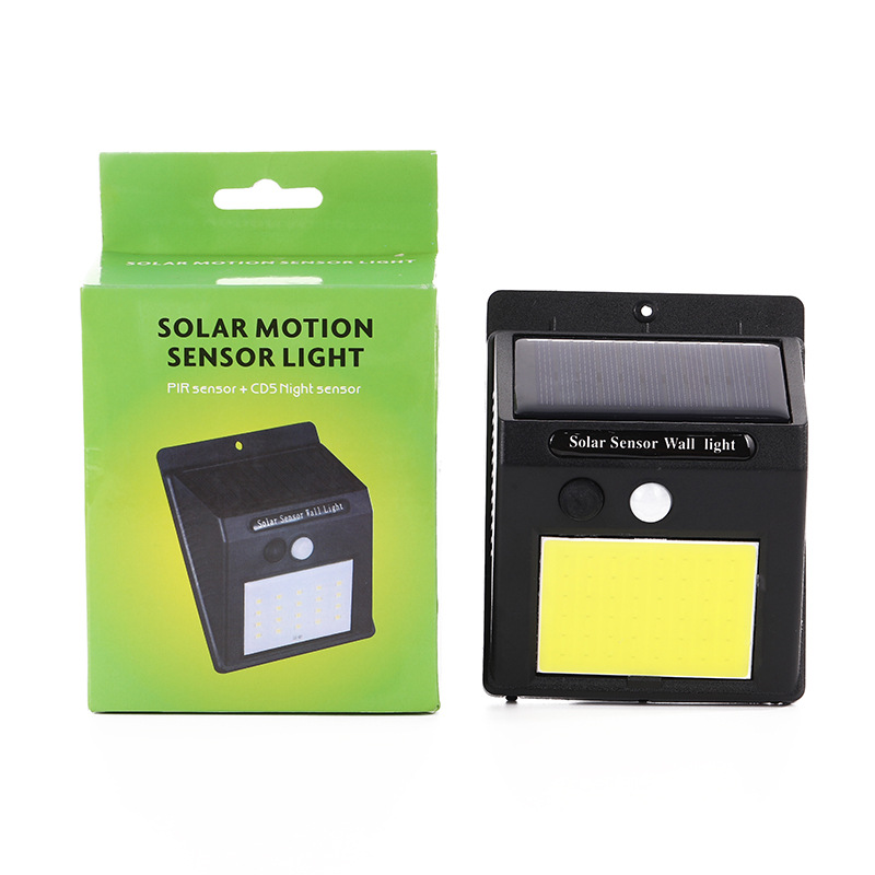 Human body sensor solar wall lamps, garden wall lamps, sun protection outdoor lighting lamps, staircase lamps, street lamps Item Picture