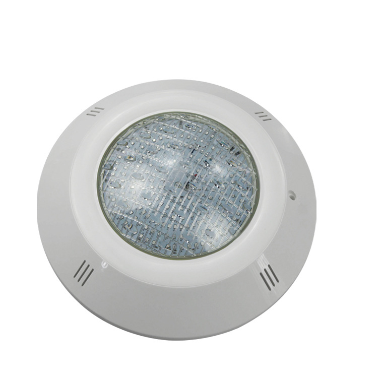 Swimming pool wall lamps, led underwater lights, pool lights, underwater ABS wall-mounted lights, low-voltage 12V, seven-color 9W, 12W outdoor wall lamps Item Picture