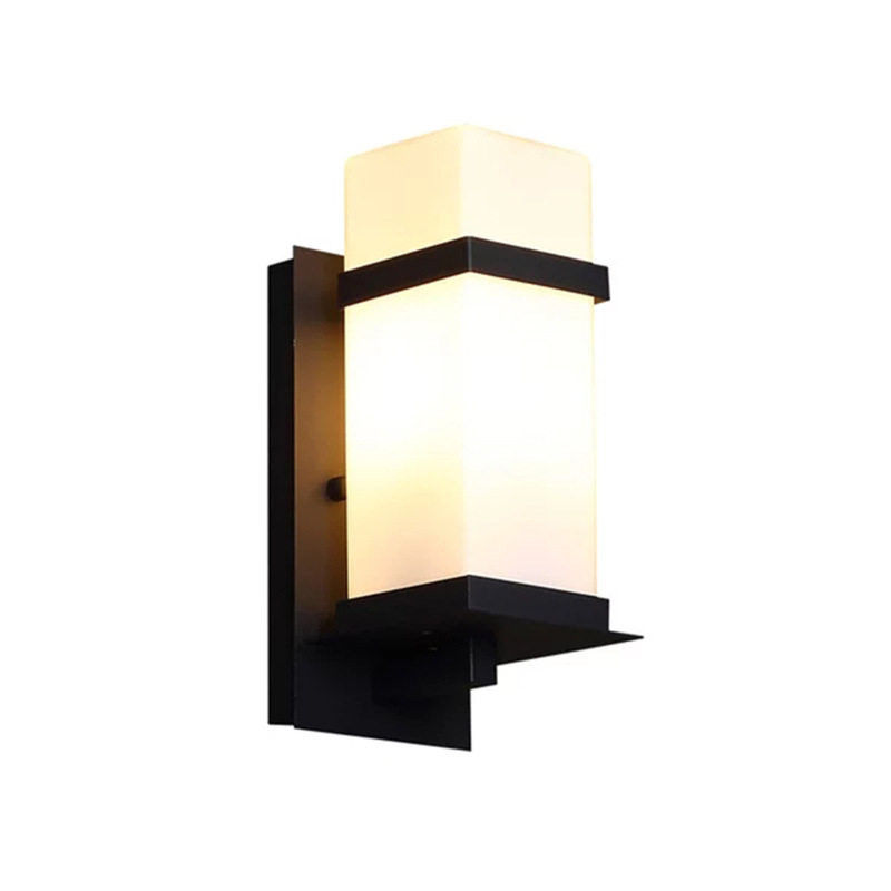 Modern and simple Chinese-style courtyard lamps, villa entrance lighting, corridor, retro balcony LED outdoor waterproof wall lamps Item Picture