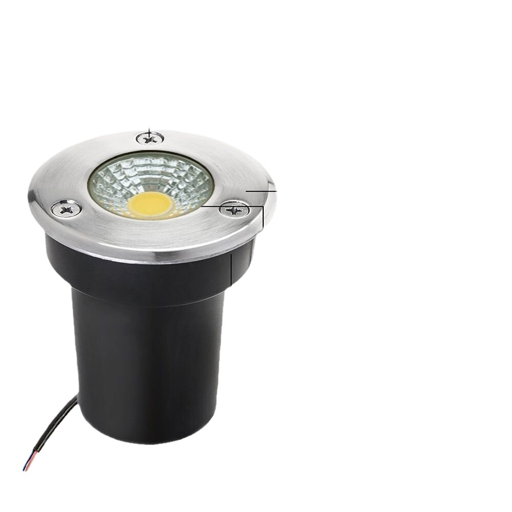 COB buried light, 3w landscape light, led outdoor passage light, low-voltage wide-voltage outdoor park spotlight, courtyard light Item Picture