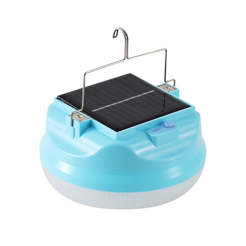 Solar-powered flying saucer bread lights, outdoor camping tents, LED lights, night market street stall lights, and continuous lighting Item Picture